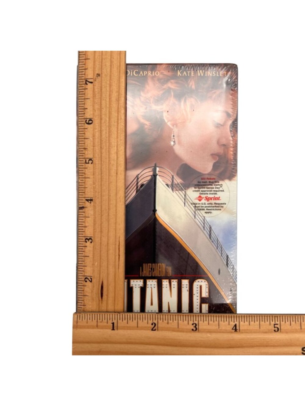 Titanic 1997 VHS 2-Tape Set Digitally THX Mastered Sealed Collectors Edition NEW - Picture 7 of 9